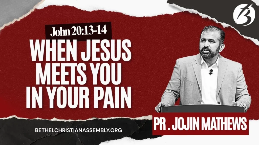 When Jesus Meets You In Your Pain